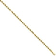 thumbnail image 3 of Primal Gold 14 Karat Yellow Gold 4mm Semi-Solid Diamond-cut Rope Chain Bracelet, 3 of 11