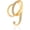 1PCS-G, variant on Gold Plated Metal Letter A-Z Initials Lapel Pin, Crystal Decor Monogram Brooch for Business Suits, Formal Jackets & Fashion Accessories for Adults