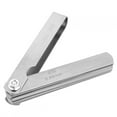 thumbnail image 4 of Feeler Gauges, 89mm Stainless Steel Feeler Gauge Feeler Gauge Set Stainless Steel Feeler Gauges For Valves Metric & Imperial Ruler Welding Inspection Tool 0.04-0.88MM, 4 of 7