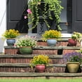 thumbnail image 5 of Morttic 4 Bundles Artificial Daisies Flowers Outdoor UV Resistant Fake Foliage Greenery Faux Plants Shrubs Plastic Bushes for Indoor Outside Decor, Yellow, 5 of 5