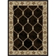 thumbnail image 2 of Mayberry Rug HS6483 2X8 2 ft. 2 in. x 7 ft. 7 in. Hearthside Midnight Trail Black Runner Rug, 2 of 3
