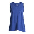 thumbnail image 6 of Time and Tru Women's Mineral Wash Pocket Tank Top, 6 of 6