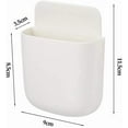 thumbnail image 3 of Wall Mount Remote Control Phone Storage Organizer Mobile Mounted Holder Stand, 3 of 5