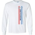 thumbnail image 5 of Fair Game Mustang Pony Stripe Ford Long Sleeve Shirt-White-XL, 5 of 6