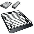 Universal Roof Rack Cargo Carrier Basket Rooftop Luggage Holder Carrier Basket For Camping