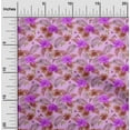 thumbnail image 2 of oneOone Cotton Poplin Amethyst Fabric Tropical Sewing Material Print Fabric By The Yard 42 Inch Wide, 2 of 5