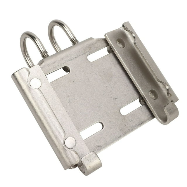 Soporte de anclaje de montaje en riel, soporte de anclaje de riel de tubo redondo de acero inoxidable 304 de 7/8 a 1 pulgada para barco, yate marino