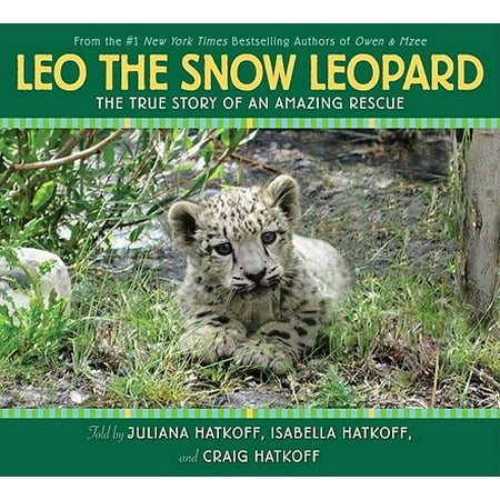 Taupe Leopard - Leo the Snow Leopard : The True Story of an Amazing Rescue