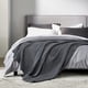 thumbnail image 2 of Manta Bedsure Cooling Waffle King de algodón, color gris oscuro, 264 x 229 cm, 2 of 7