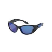 Batman Black Frame Blue Lense Wrap Around Children's Sunglasses
