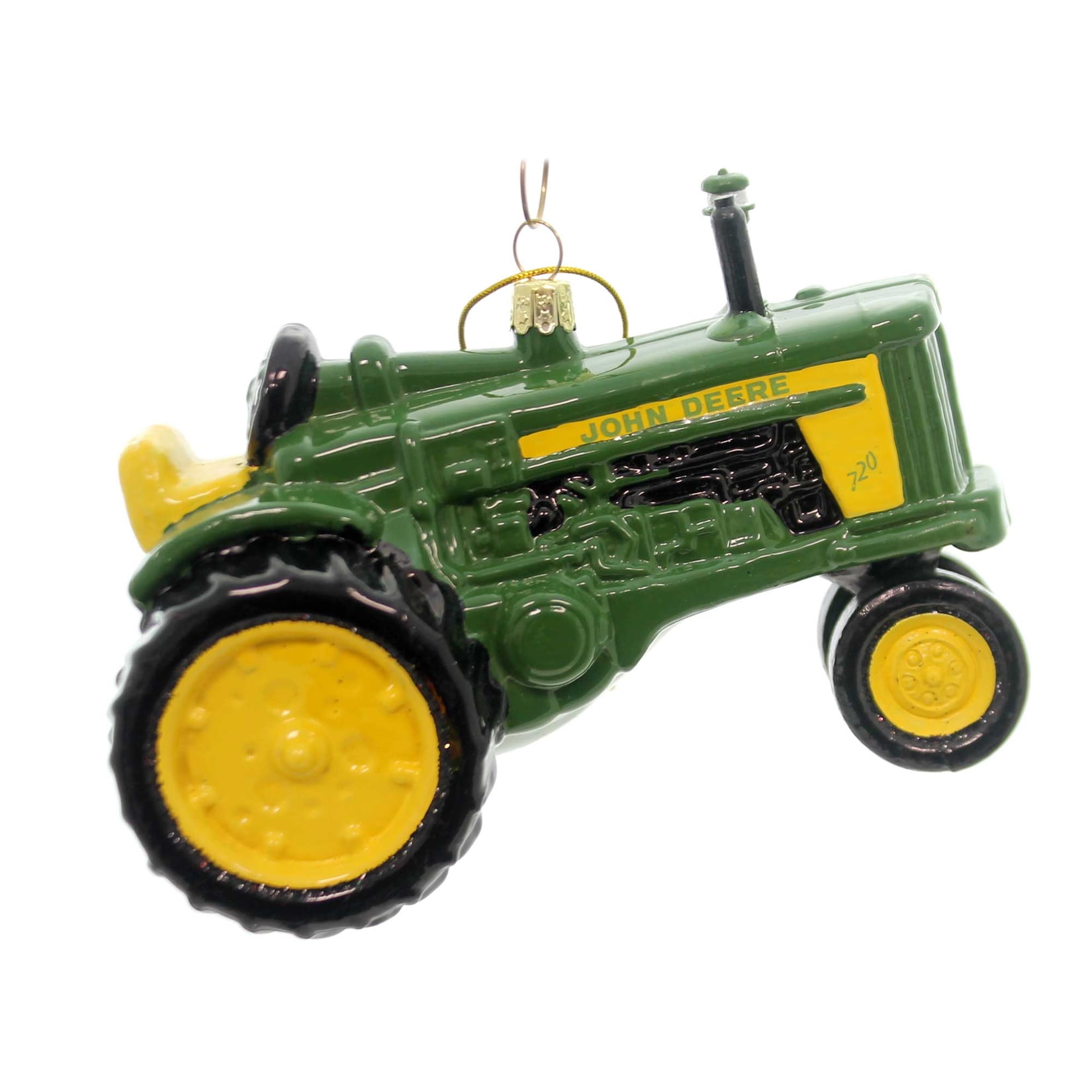 Holiday Ornaments JOHN DEERE TRACTOR Glass Licensed Product Jr4171