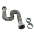 thumbnail image 3 of Double-Headed Pipe Sink Drain Pipe Bath Basin Drainer With 45mm Inlet Diameter Drainage Pipe Fittings Sink And Drainage Pipe, 3 of 6