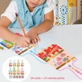 thumbnail image 1 of 24x Tarjetas del Día de San Valentín de San Valentín personalizada con juego de pinturas para intercambios de regalos Artículos de, 1 of 8