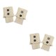 thumbnail image 3 of Jumpingount 1 Pair Women Boot Socks Leggings Thermal Knitting Warmer Dressing Jeans Leg Button Comfortable Warm Decorative beige 2Conjunto, 3 of 6