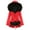 Red, variant on Long Winter Coats for Women Winter Coats for Women Plus Size Hooded Outerwear Thick Warm Puffer Down Zip up Thick Jacket Windproof Trench Coat Long Sleeve Cardigan for Women