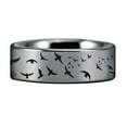 thumbnail image 3 of Semicolon Style 1 Tungsten Carbide Ring, 3 of 5