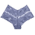 thumbnail image 2 of Women's Lace Hipster Panty - Semi-Sheer Seamless Soft Underwear with Cotton Liner, 2 of 7