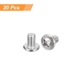 thumbnail image 3 of Uxcell 1/4-20x3/8" Pan Head Machine Screws, Stainless Steel 18-8 Screw, Pack of 20, 3 of 7