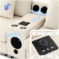 thumbnail image 5 of Bluetooth Sound & Storage Function - Corduroy Sofa for Practical Living, 5 of 5