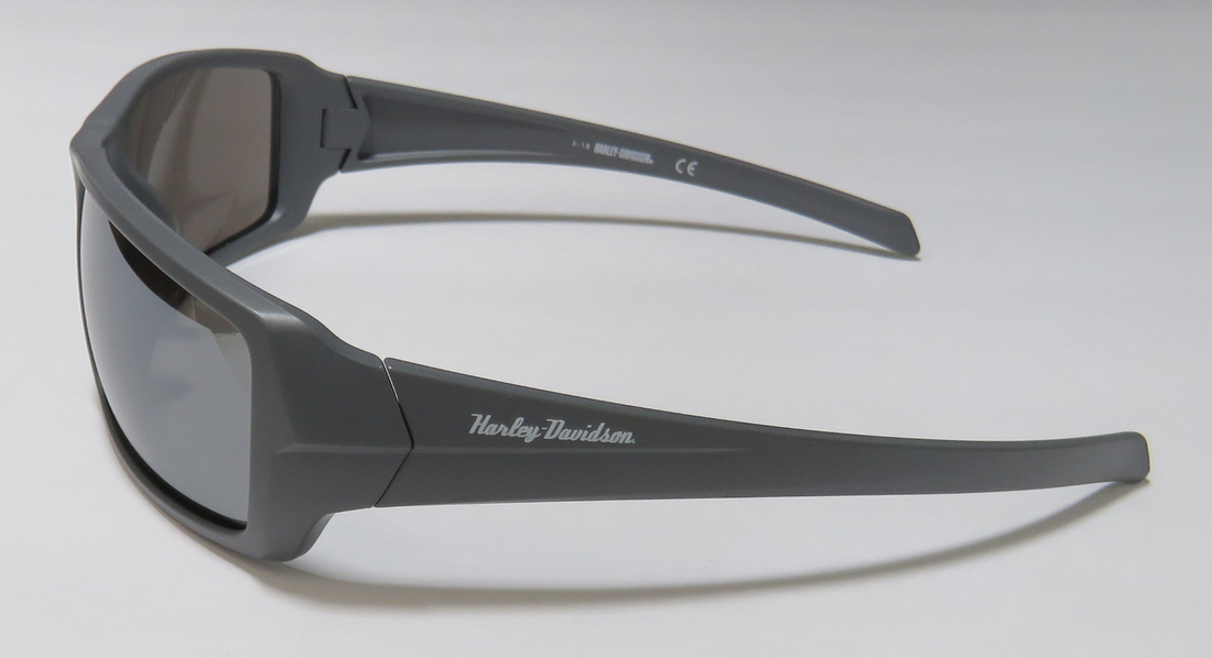 Harley-Davidson Men's Rectangle H-D Sunglasses, Gray Frame & Smoke Gray Lens, Harley Davidson - image 4 of 8