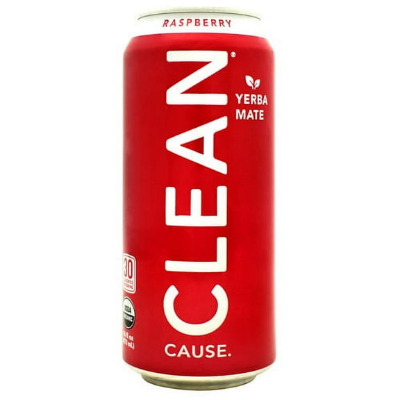 Yerba Mate, Raspberry, 12 (16 fl oz) Cans