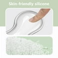 thumbnail image 5 of Soft Mouse Wrist Rest Pad Comfortable Cool Silicone Gel Ergonomic Cushion Small-Sized Hand Pain Relief Support Pad with Gel-Filled for Laptop Computer Office & Home, 5 of 6