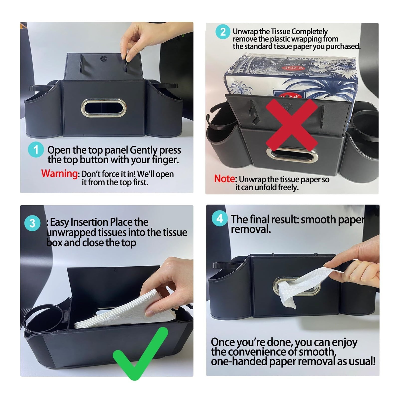 Car Organizer Back Seat, Multi-Pocket Backseat Car Organizer for Car Storage and Organization, Universal Car Seat Back Organizer for Travel, Family & Daily Use
