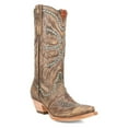 thumbnail image 2 of Dan Post Boots Womens Mesa Embroidered Snip Toe Pull On Cowboy  Mid Calf Bo, 2 of 5