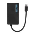 thumbnail image 3 of USB3.0 HUB  , Ultra Slim 4 Port USB 3.0 Hub Plastic Electronics Good Heat Dissipation  For Keyboard Black, 3 of 8