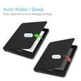 thumbnail image 3 of Fintie Slimshell Case for All-new Kindle Paperwhite 10th Generation - 2018 Release, PU Leather Cover w/ Sleep/Wake Black, 3 of 7