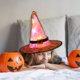 thumbnail image 5 of Txlixc Sombrero de Bruja para Adultos de Halloween con luz, Impresión de Calabaza/Fantasma Gorra de Ala Ancha Superior en Punta Accesorios de Disfraces para Fiesta de Disfraces Txlixc  Moda, 5 of 8