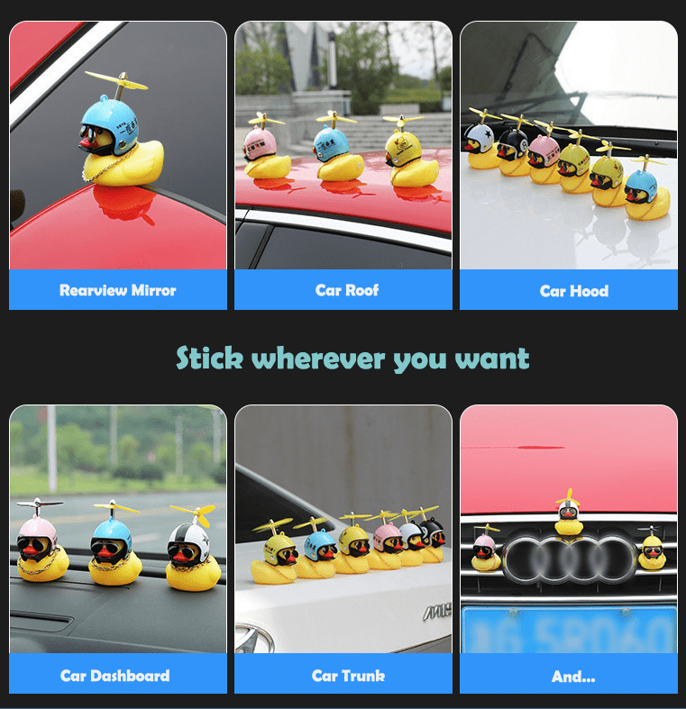 Sonnette Vélo Canard Jaune - Klaxon Mignon Lumière LED - Clip Guidon Enfants/Adultes - Jouet Déco