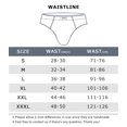 thumbnail image 3 of wirarpa Men's Underwear Modal Microfiber Briefs No Fly Underpants White 4 Pack Sizes S-3XL, 3 of 5