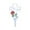 White, variant on Fasiaou Garden Stake Graves Cemetery Decorations, Mom Metal Memorial Grave Markers, Cross Graveyard Commemorative Plaque for Mom , Rose Remembrance Sympathy Graveside Sign for Outdoor Yard