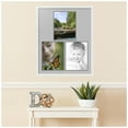 thumbnail image 2 of ArtToFrames Collage Photo Picture Frame with 3 - 10x13 Openings, Framed in White with TV Grey and Black Mats (CDM-3966-82), 2 of 8