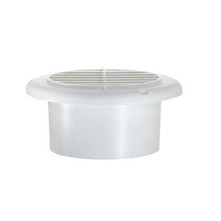 

H820 4 in. Dampered Rotaire Register - White