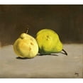 thumbnail image 2 of Manet, Edouard 22x20 Black Modern Framed Museum Art Print Titled - Deux poires, 2 of 4