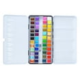 thumbnail image 1 of Juego de Pintura de acuarela Sincero 48 colores alta saturación con Papel y pincel, 1 of 9