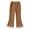 Khaki, variant on Icvfdpl Children Girls Pants Bell Trousers Kids Winter Flare Bottom Ruffle Trouser Corduroy Warm Long Pant Stretchy Lightweight Casual Girl's Pants