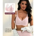 thumbnail image 5 of MINTREUS Nursing Bras for Breastfeeding Seamless Comfort Maternity Bra Pregnancy Sleep Bralette with Extra Extender, 5 of 8