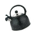 thumbnail image 4 of facefd Multipurpose Whistling Bouilloire Randonnée Théière en Acier Inoxydable pour le Camping Noir, 4 of 8