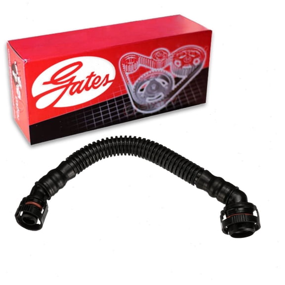 Gates Valve Cover To Intake Tube Engine Crankcase Breather Hose compatible with Ford Focus 2.0L L4 2013-2017