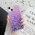 thumbnail image 2 of for iPhone 14 Plus Case Cute Glitter Girly Leopard Cheetah Women Slim Durable Hard Hybrid Protective Phone Case for iPhone 14 Plus INCH…, 2 of 15