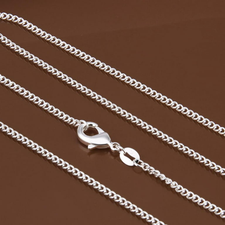 5 Pack Necklace Chains Bulk for Jewelry Making, Bulk Necklace