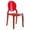 Red, variant on Compamia Siesta Baby Elizabeth Chair in Transparent Clear