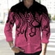 thumbnail image 3 of Camisa de hombre de 11 colores, otoño e invierno 2024, ropa de gran tamaño, camisa de manga larga con estampado 3D de pulpo, blusas casuales holgadas de moda, 3 of 5