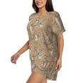 thumbnail image 2 of Xecao Cactus Alpaca print Swimsuit for women, Summer-ready, sporty style.Quick-dry fabric. Many sizes & colors., 2 of 9