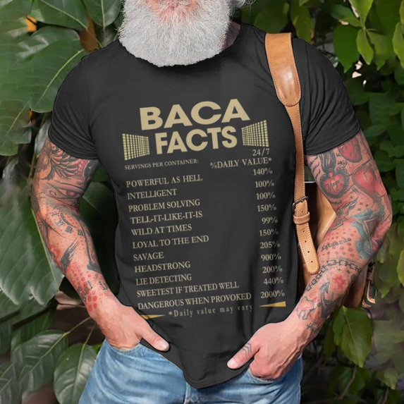 Baca Name Baca Facts V2 TShirt