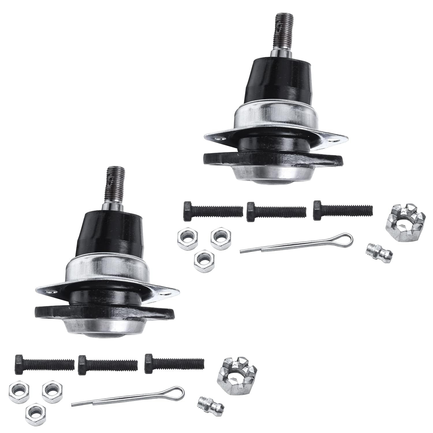 Detroit Axle - Replacement for 1993-2002 Chevrolet Camaro Pontiac Firebird Front Lower Upper Ball Joints Inner Outer Tie Rods Sway Bars