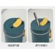 thumbnail image 4 of Caja Bento portátil, termo de silicona, lonchera, contenedor de comida, lonchera a prueba de fugas (azul), 4 of 5